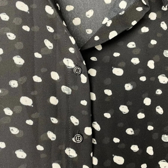 WAYF Black and White Polka Dot Dress - Picture 7 of 10